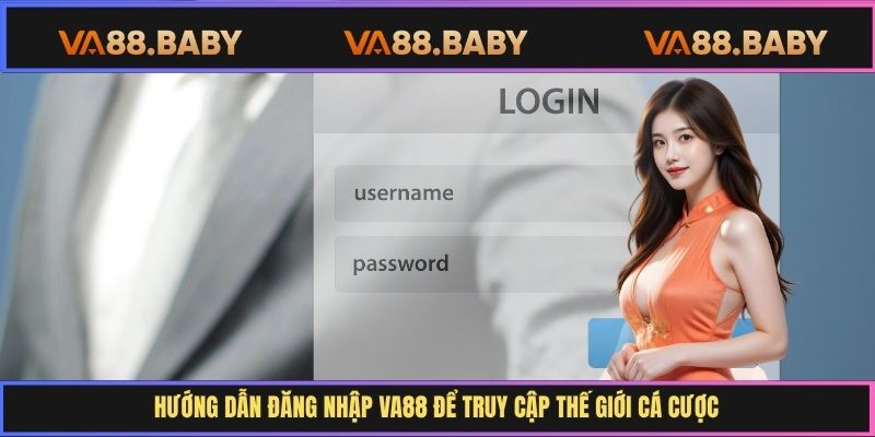 Hướng dẫn đăng nhập Va88 để truy cập thế giới cá cược