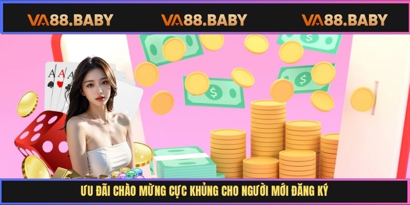 Ưu đãi chào mừng cực khủng cho người mới đăng ký